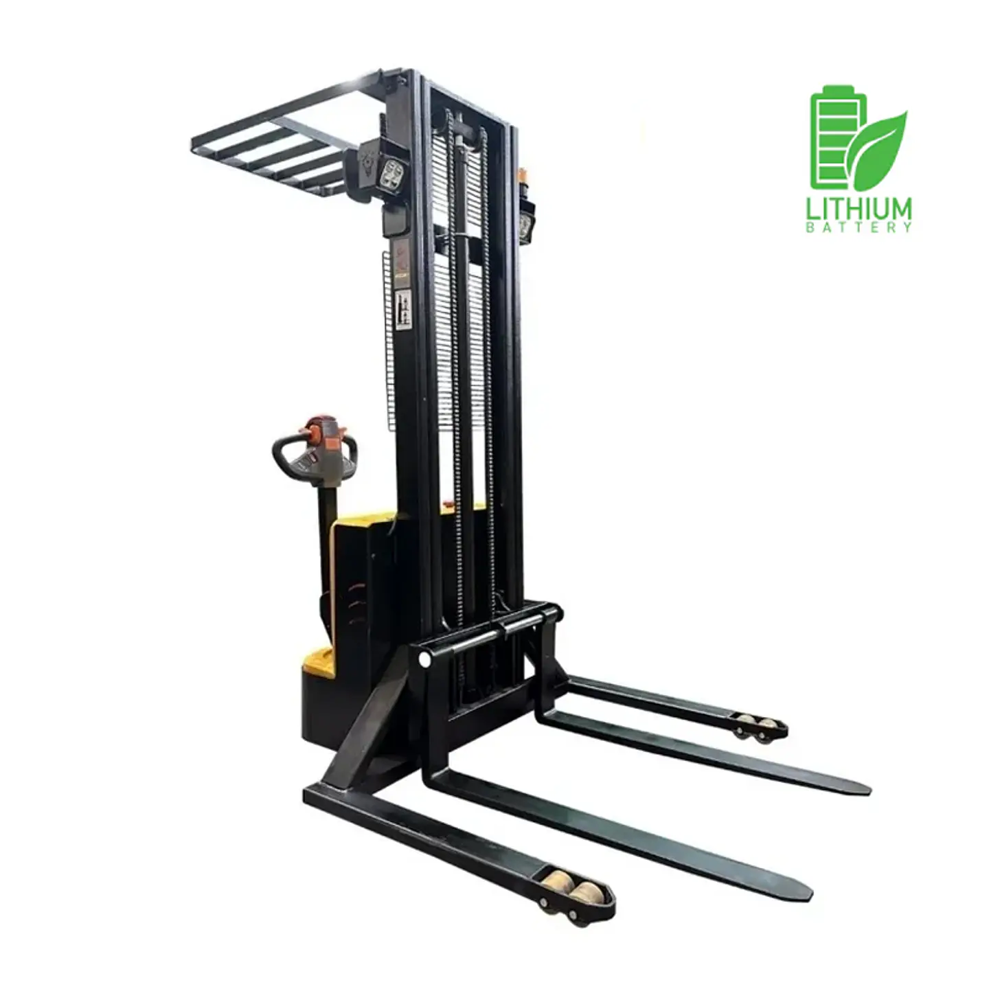 Apilador Full Eléctrico LITIO 1500 kg / 3.5m RHER – Base Ancha (Universal) 1