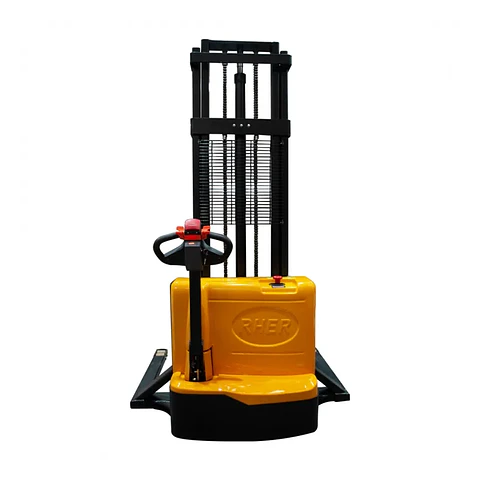 Apilador Full Eléctrico LITIO 1500 kg / 3.5m RHER – Base Ancha (Universal)