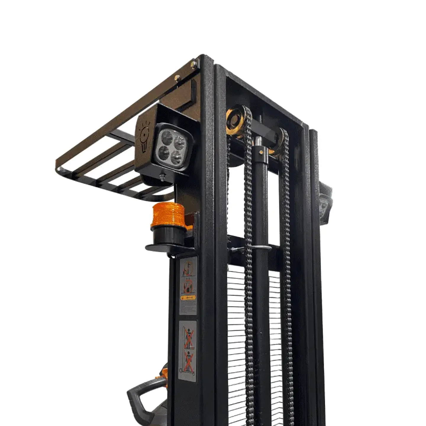 Apilador Full Eléctrico 1500 kg / 3.5m RHER 🇩🇪 – Hombre a Bordo (Estándar Minero) 5