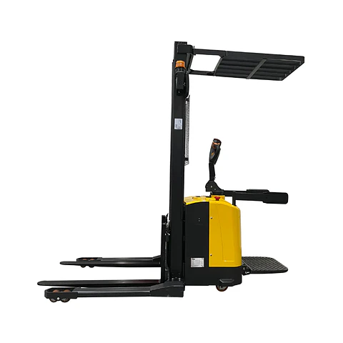 Apilador Full Eléctrico 1500 kg / 3.5m RHER 🇩🇪 – Hombre a Bordo y Base Ancha