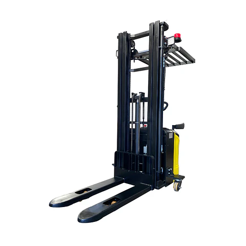 Apilador Full Eléctrico 2000 kg / 5.5m RHER 🇩🇪 – Hombre a Bordo (Máxima Altura y Carga)