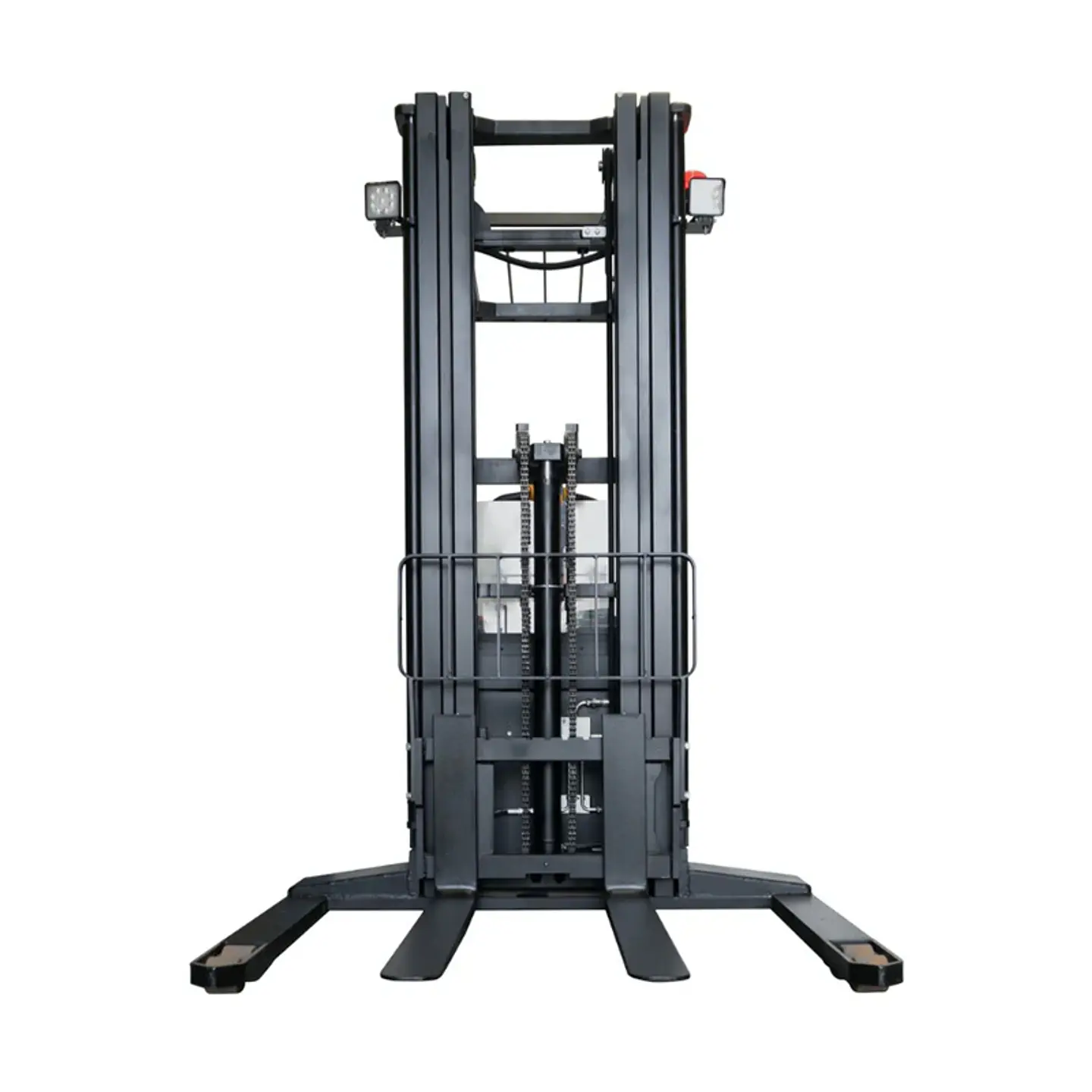 Apilador Full Eléctrico 2000 kg / 5.5m RHER 🇩🇪 – Hombre a Bordo (Base Ancha y Mástil Triplex) 3