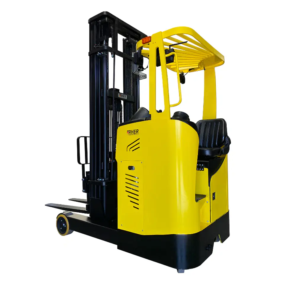 Apilador REACH Full Eléctrico 2000 kg / 6.0m RHER 🇩🇪 – Operador Sentado (Máximo Confort) 2