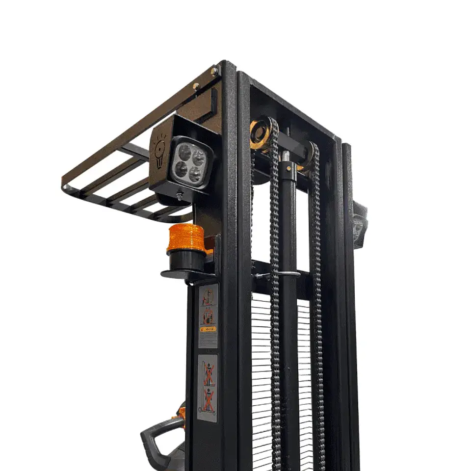 Apilador Full Eléctrico LITIO 1500 kg / 3.5m RHER 🇩🇪 – Hombre a Bordo (Eficiencia Total) 4