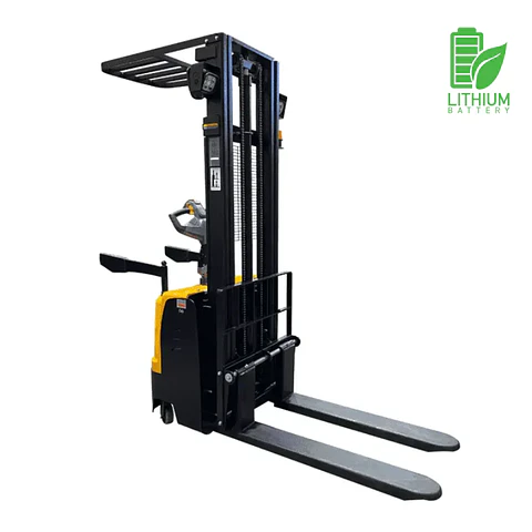 Apilador Full Eléctrico LITIO 1500 kg / 3.5m RHER 🇩🇪 – Hombre a Bordo (Eficiencia Total)