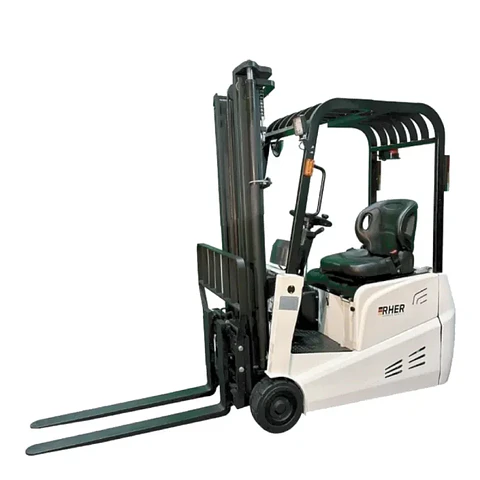 Grúa Horquilla Eléctrica 1.5 ton / 4.5m RHER 🇩🇪 – Mástil Triple (Triplex)