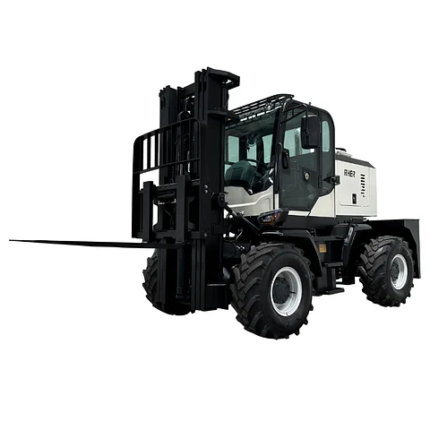 Grúa Horquilla 3.5 Ton RHER 🇩🇪 Diesel 4x4 – Motor Cummins (Máximo Poder)