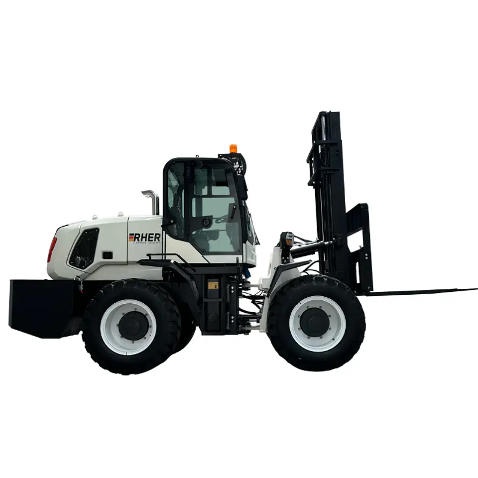 Grúa Horquilla 5.0 Ton RHER 🇩🇪 Diesel 4x4 – Motor Cummins (Poder Industrial) 2