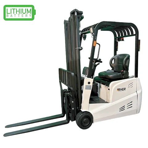 Grúa Horquilla Eléctrica LITIO 1.5 ton / 4.5m RHER 🇩🇪 – Eficiencia Energética