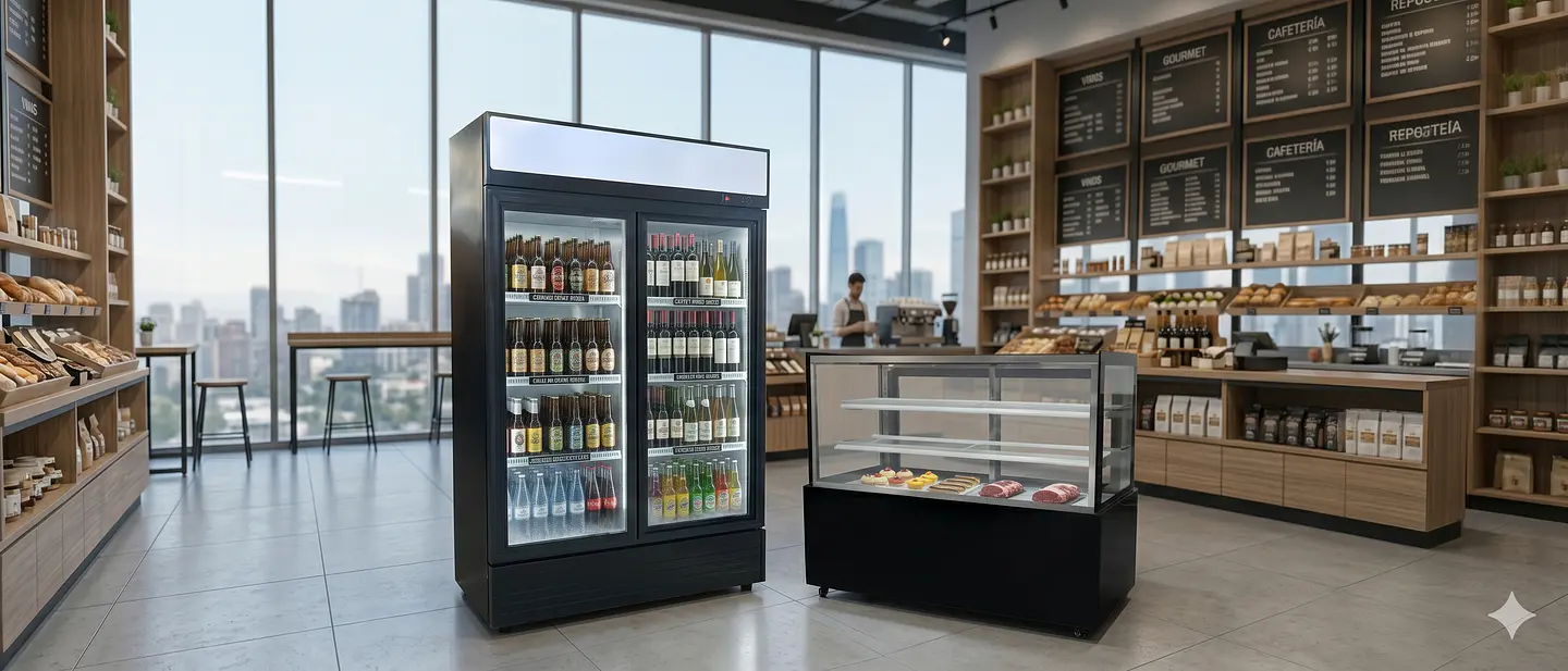 Vitrinas y Visicoolers Italianos