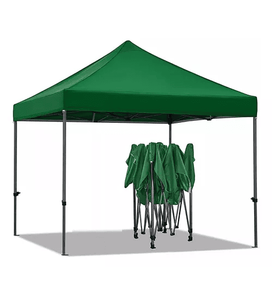 Toldo plegable 3x3 Verde