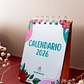Calendario Flores 2026 - Miniatura 1