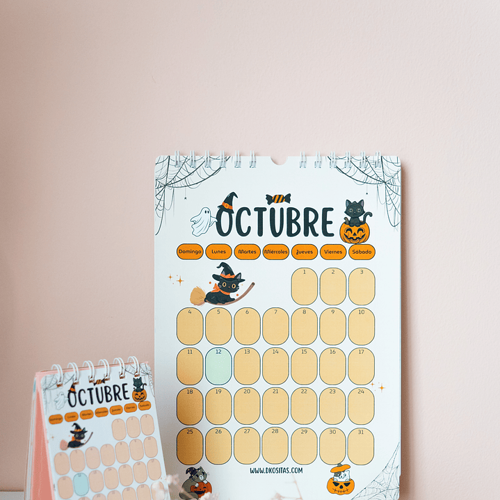 Michi Calendario 2026 Pared 5