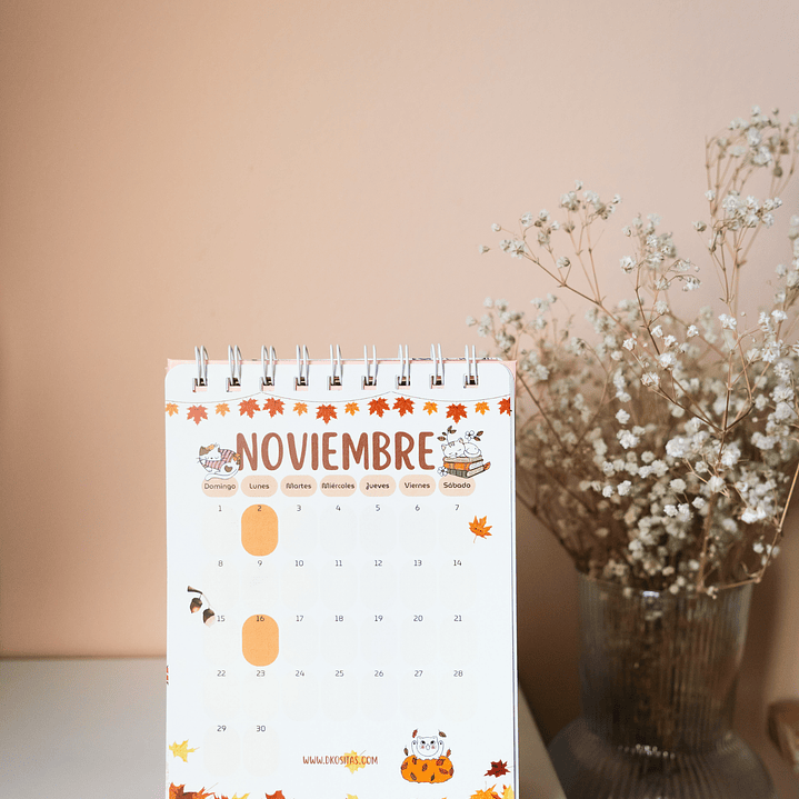 Michi Calendario 2026 Mediano 4