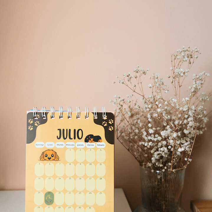 Calendario Perritos 2026 Mediano 3