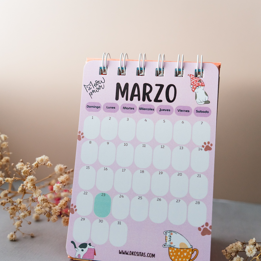 Promo: 3 Calendarios pequeños 3