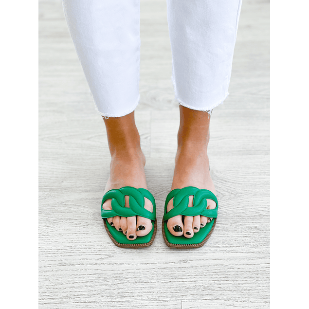 Stash green sandal