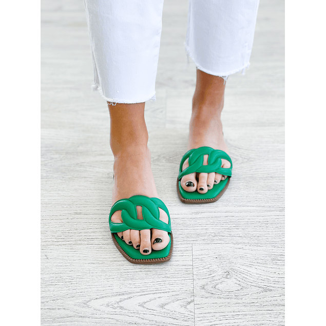 Stash green sandal