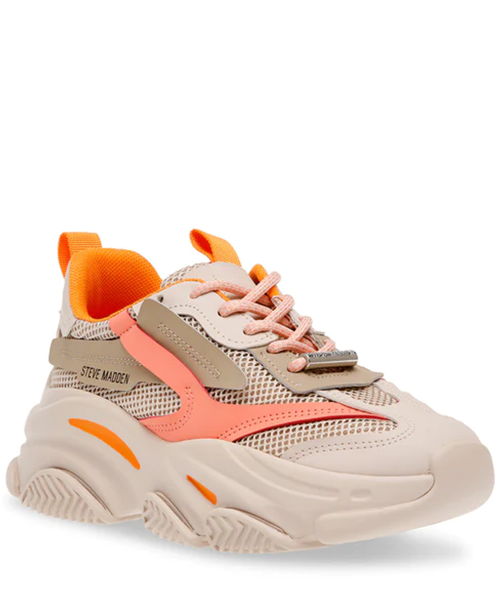 POSSESSION-E SNEAKER GREIGE/ORANGE 11