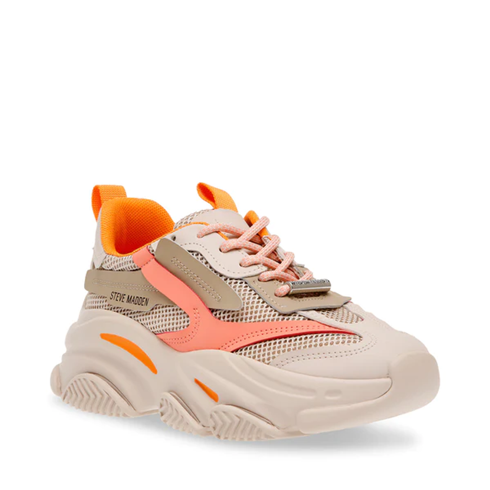 POSSESSION-E SNEAKER GREIGE/ORANGE 11