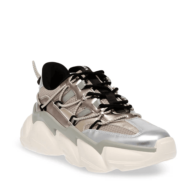 Spectator Sneaker Pewter/Gold