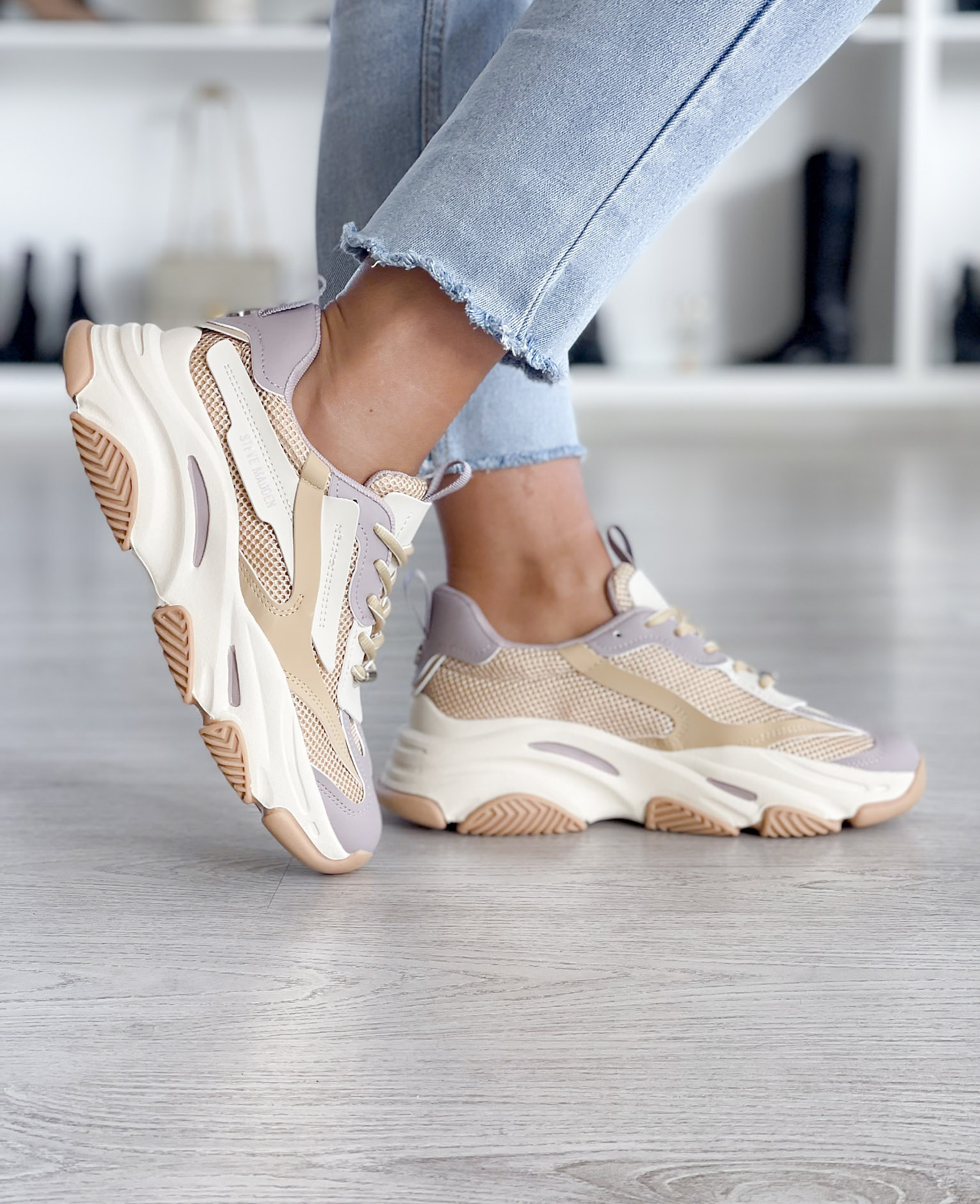 Possession-E Sneaker Taupe Rose Gold 1