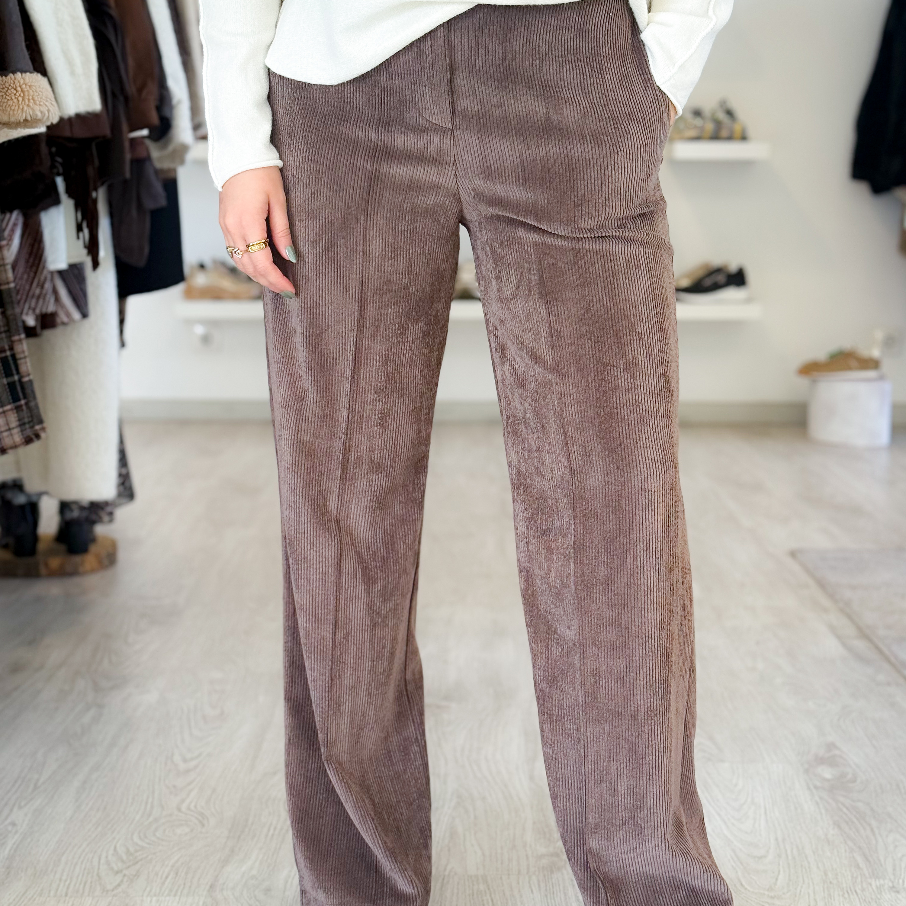 Calças bombazine  1