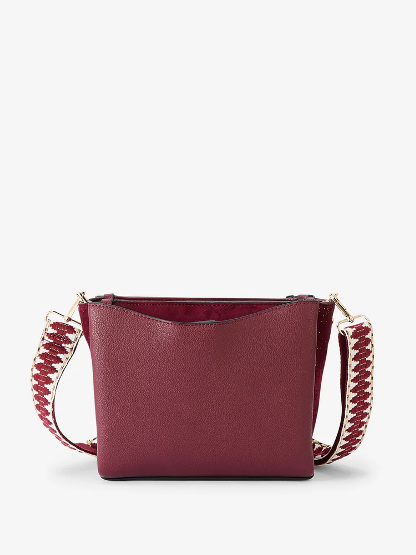 Carteira Bordô Roseanna 3