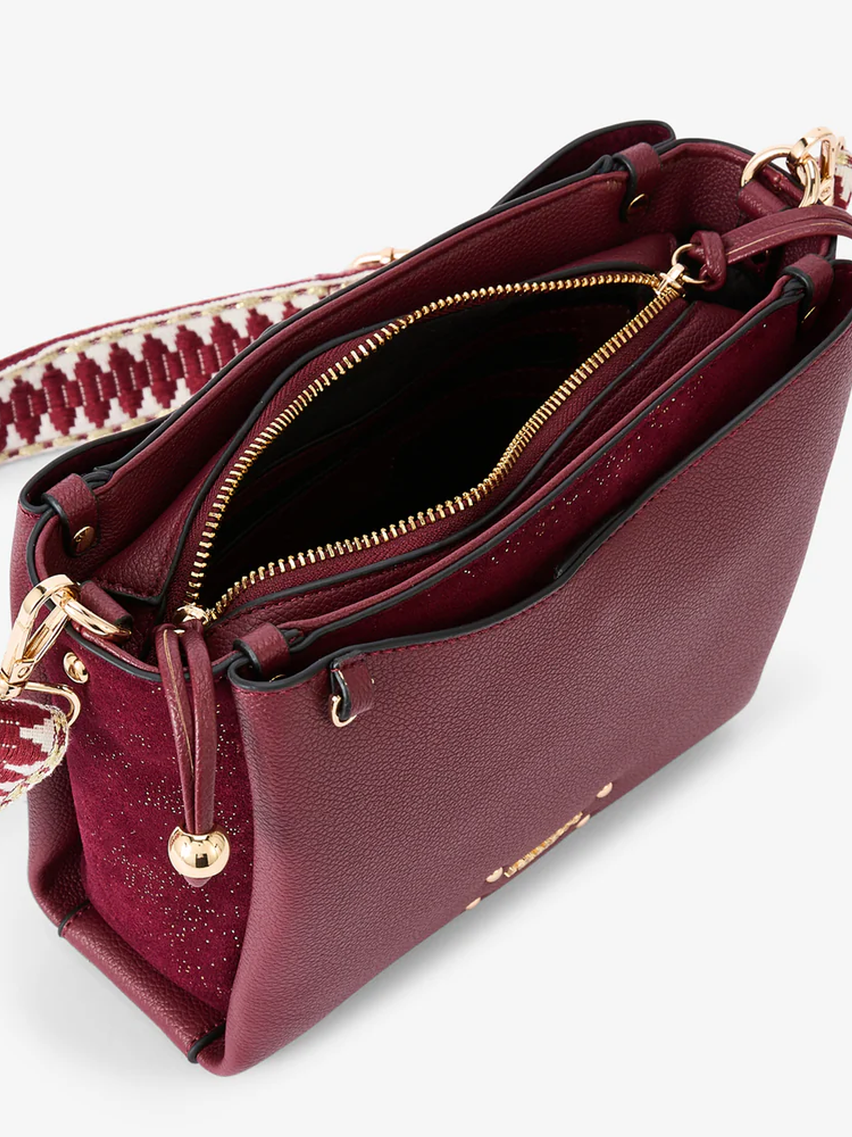 Carteira Bordô Roseanna 4