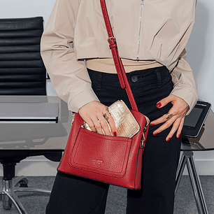 Carteira Vermelha Riada