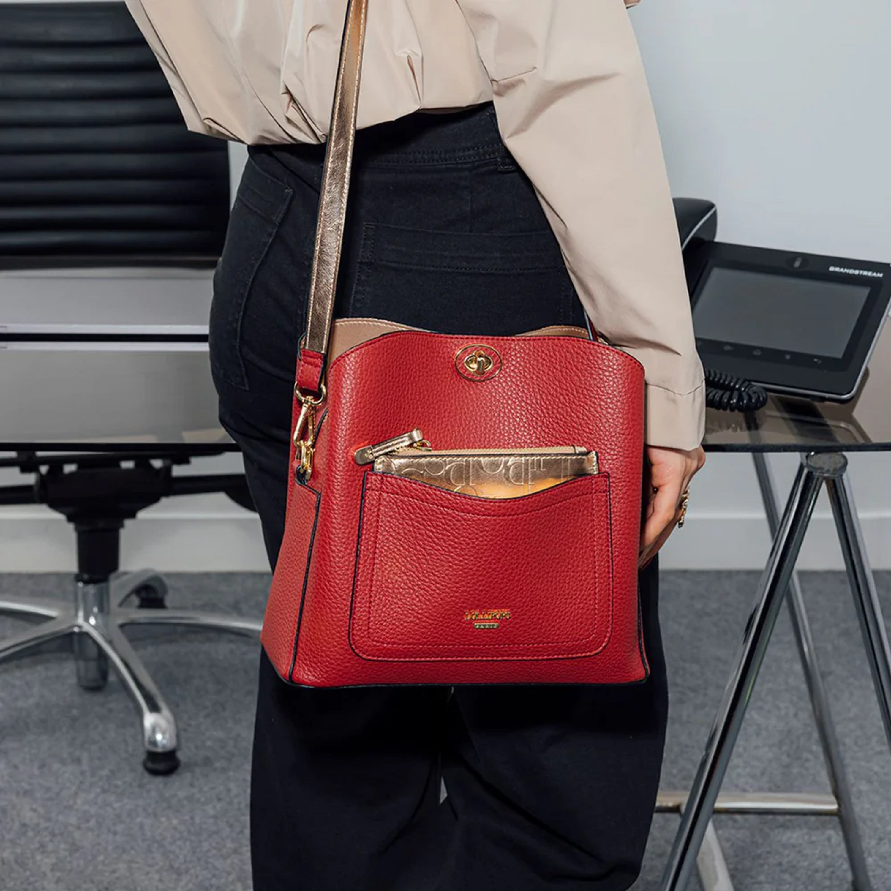 Carteira Vermelha Riada 2