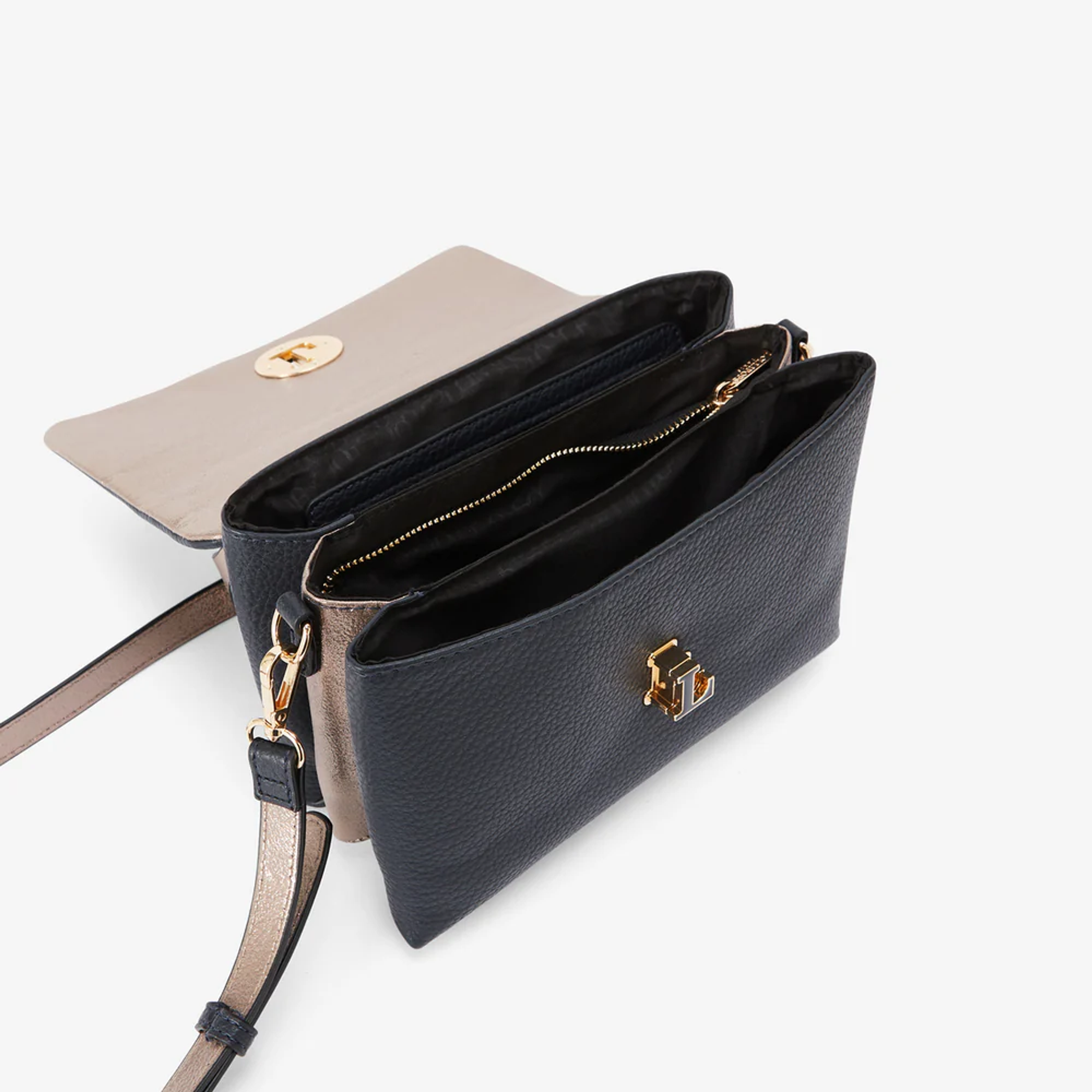 Carteira Azul Rosabelle 3