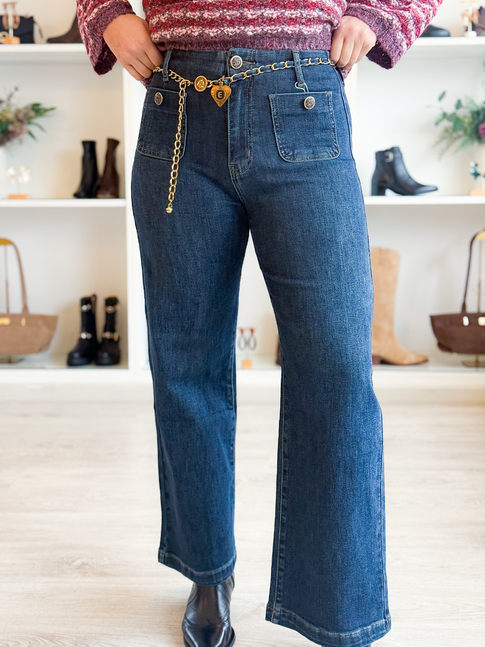 Calças de ganga Cindy  1