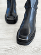 Constance Black Leather Boot - Thumbnail 6