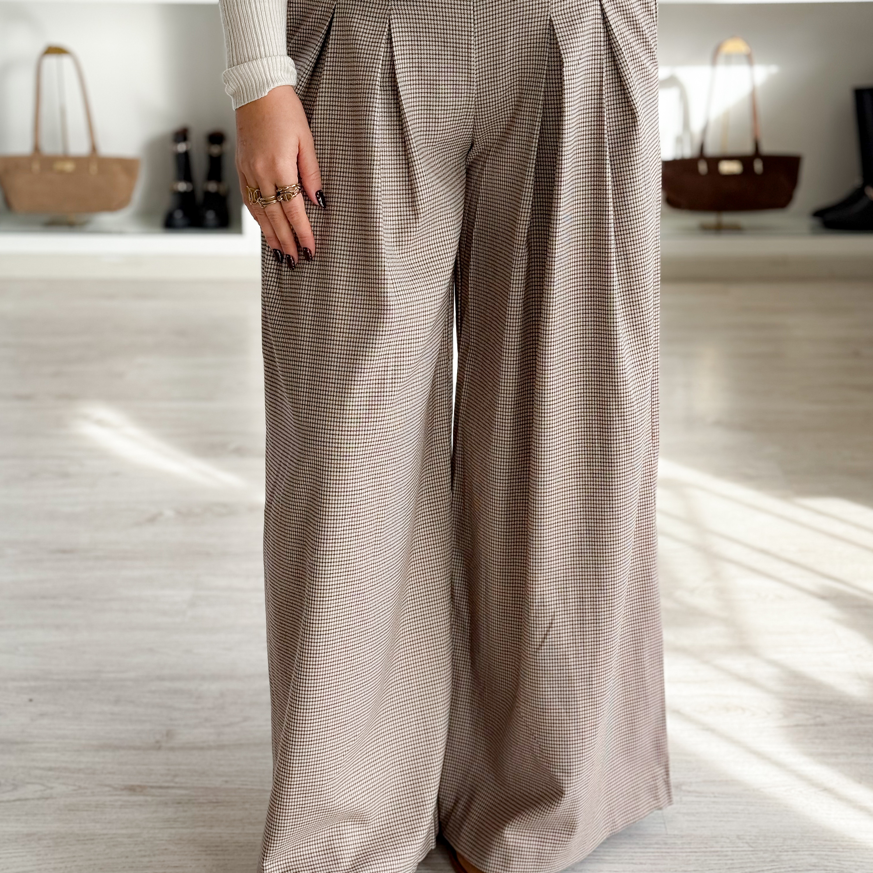 Calças Margy com cinto  1