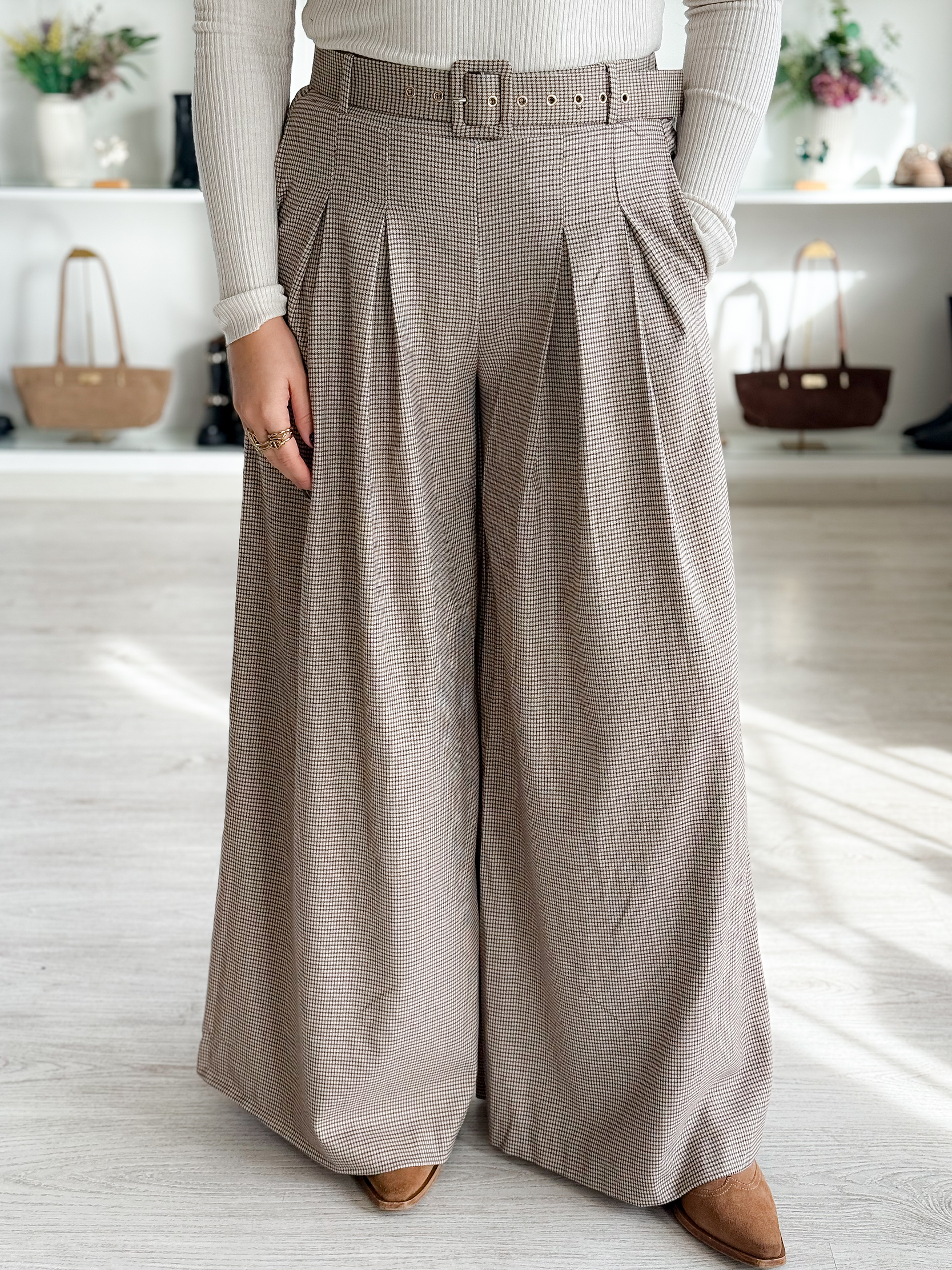 Calças Margy com cinto  5