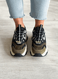 Animates-le Olive Zebra Sneaker - Miniatura 5