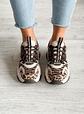 Animates-le Brown Leopard Sneaker - Miniatura 5