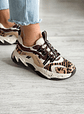 Animates-le Brown Leopard Sneaker - Miniatura 4