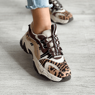 Animates-le Brown Leopard Sneaker