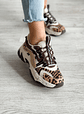 Animates-le Brown Leopard Sneaker - Miniatura 1