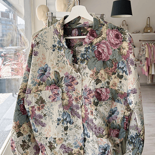Bomber floral 