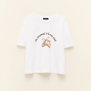T-shirt Lumina Croissant