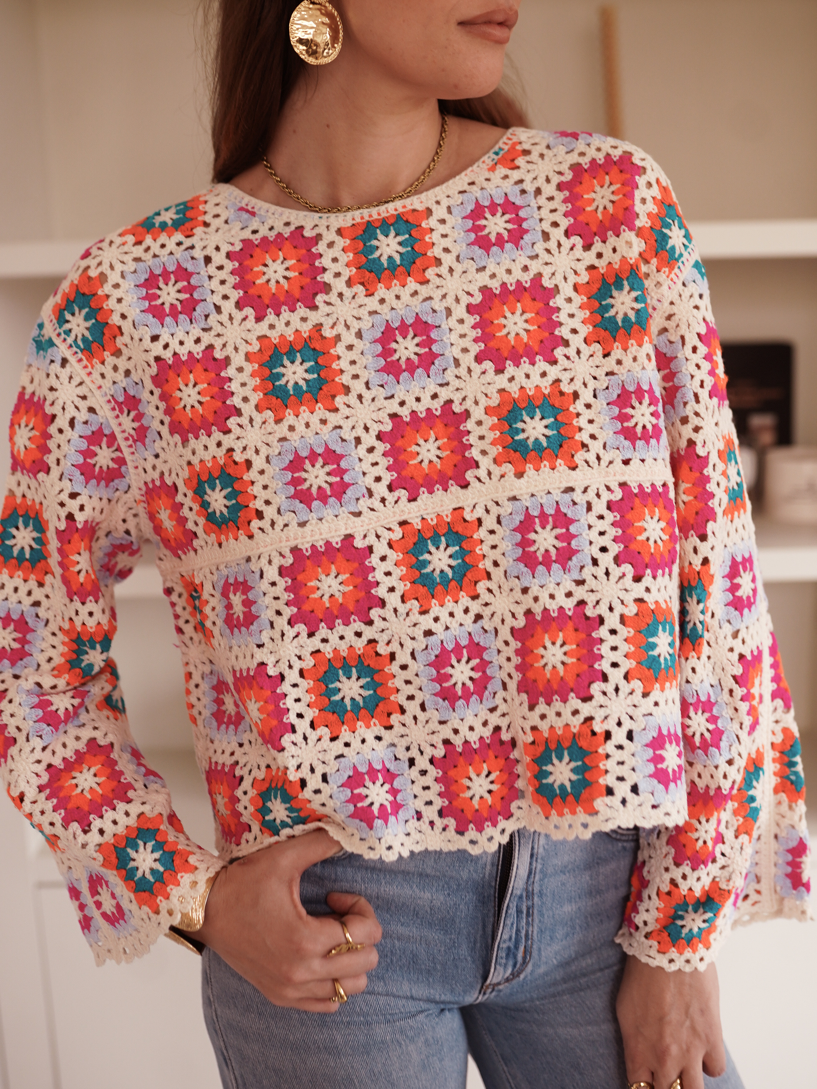 Camisola em crochet Dany 5