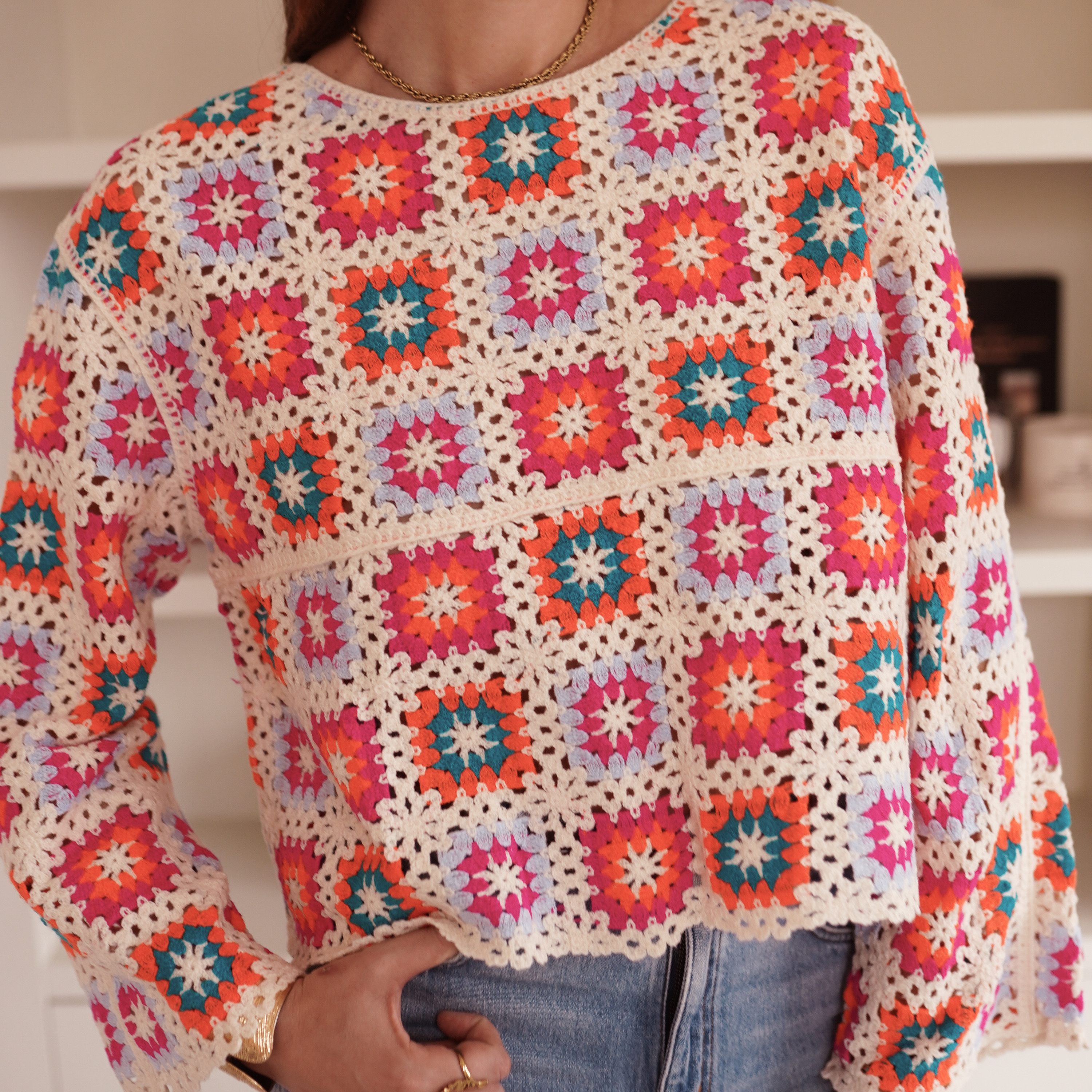 Camisola em crochet Dany 5