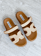 Missile Natural Rafia Sandal - Thumbnail 2