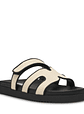MISSILE NATURAL BLACK RAFFIA SANDAL - Miniatura 2
