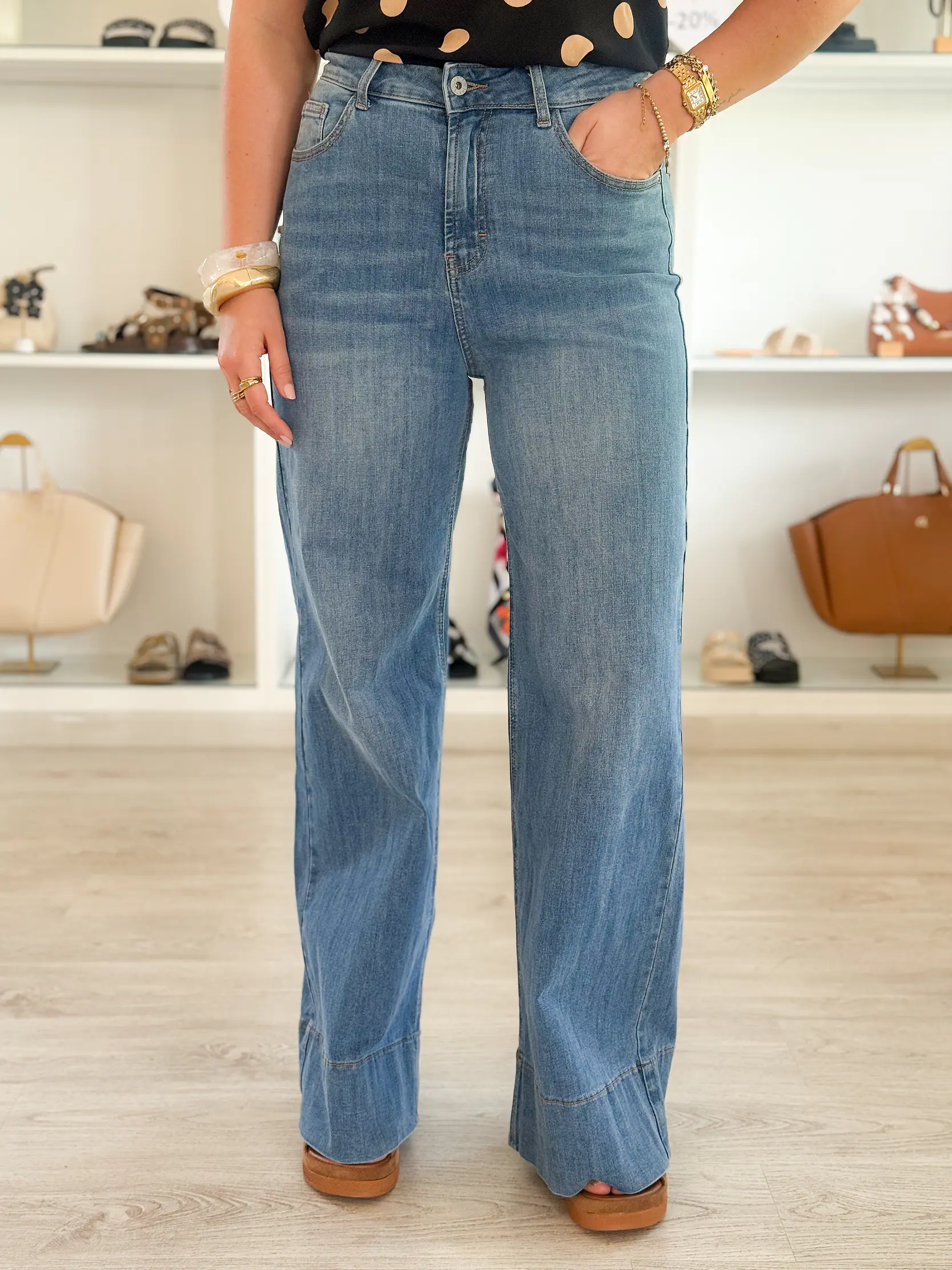 Calças de Ganga Ivy 4