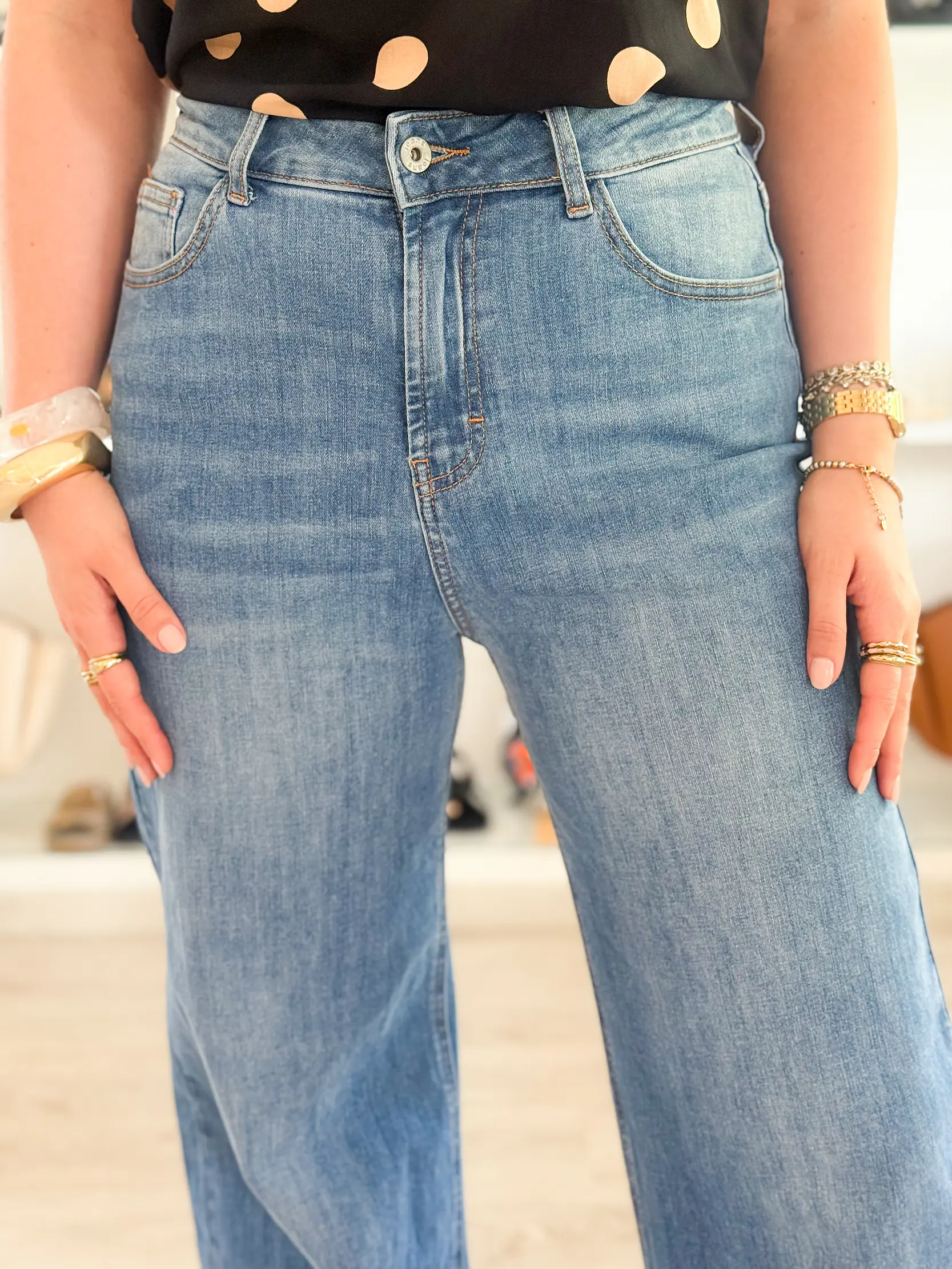 Calças de Ganga Ivy 5