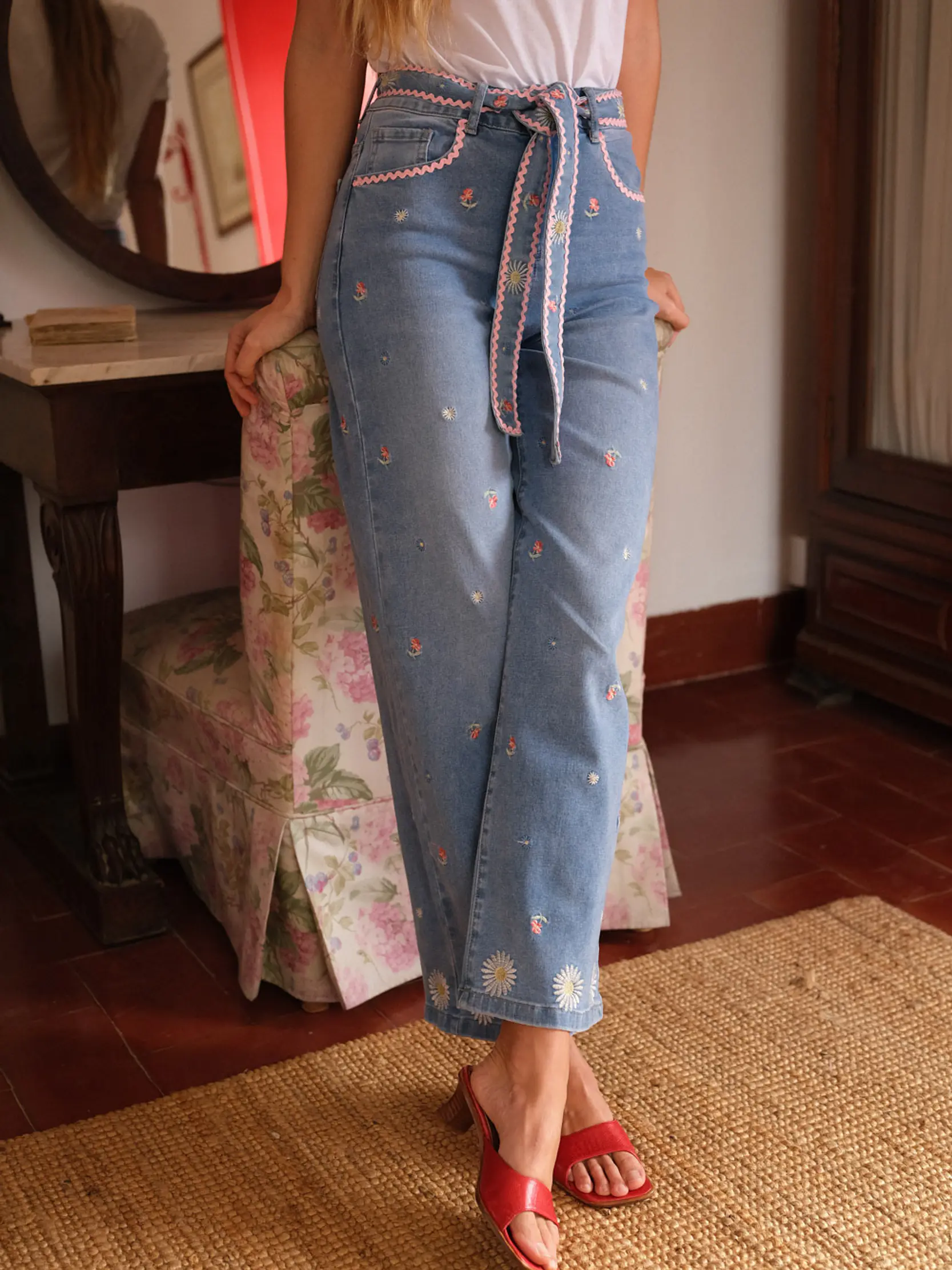 Calças de ganga Cici 1